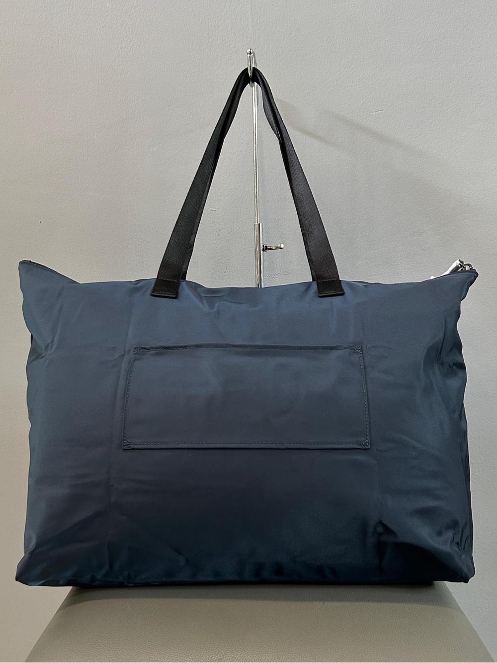 NWT TUMI Packable/Foldable Tote Navy Blue - Picture 3 of 6